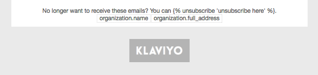 Default Klaviyo logo for free plans