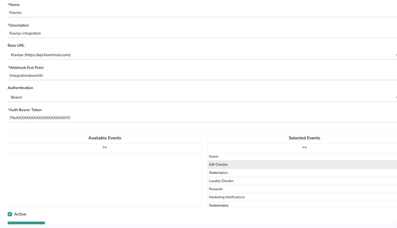 Webhook-Formular erstellen