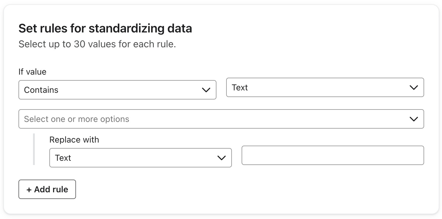 Standardisierung modal in Klaviyo