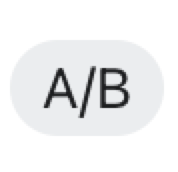 Das A/B-Test-Symbol