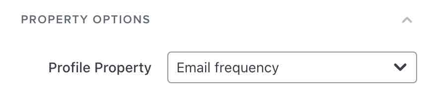 A preference page's radio button settings show a Profile Property field