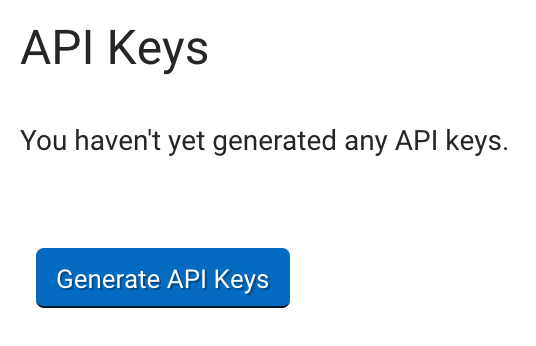 La section API Keys dans ShipStation montre Generate API Keys avec un fond bleu.