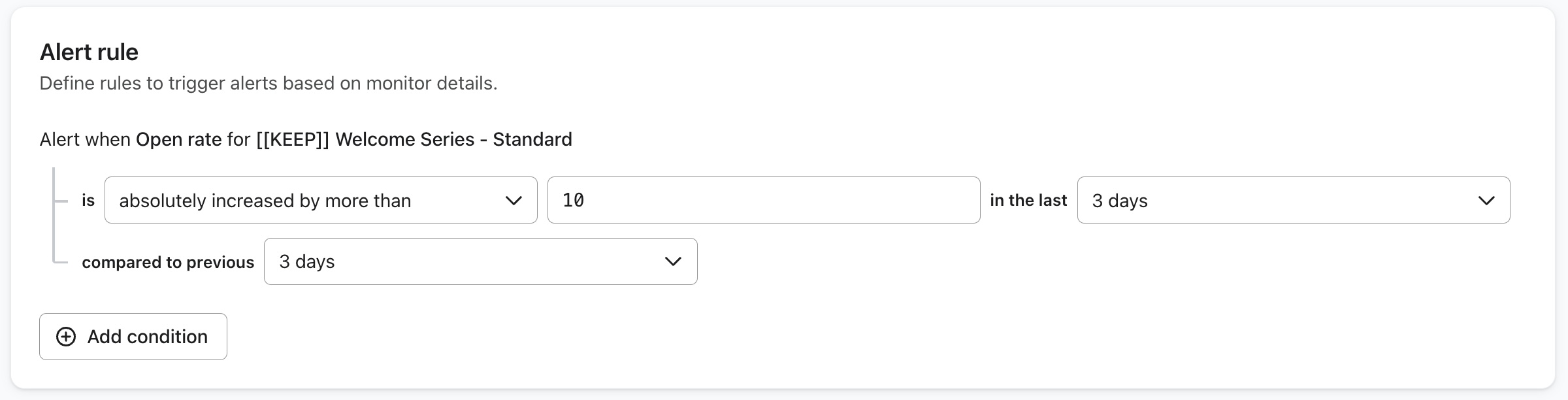 absolute comparison operator example