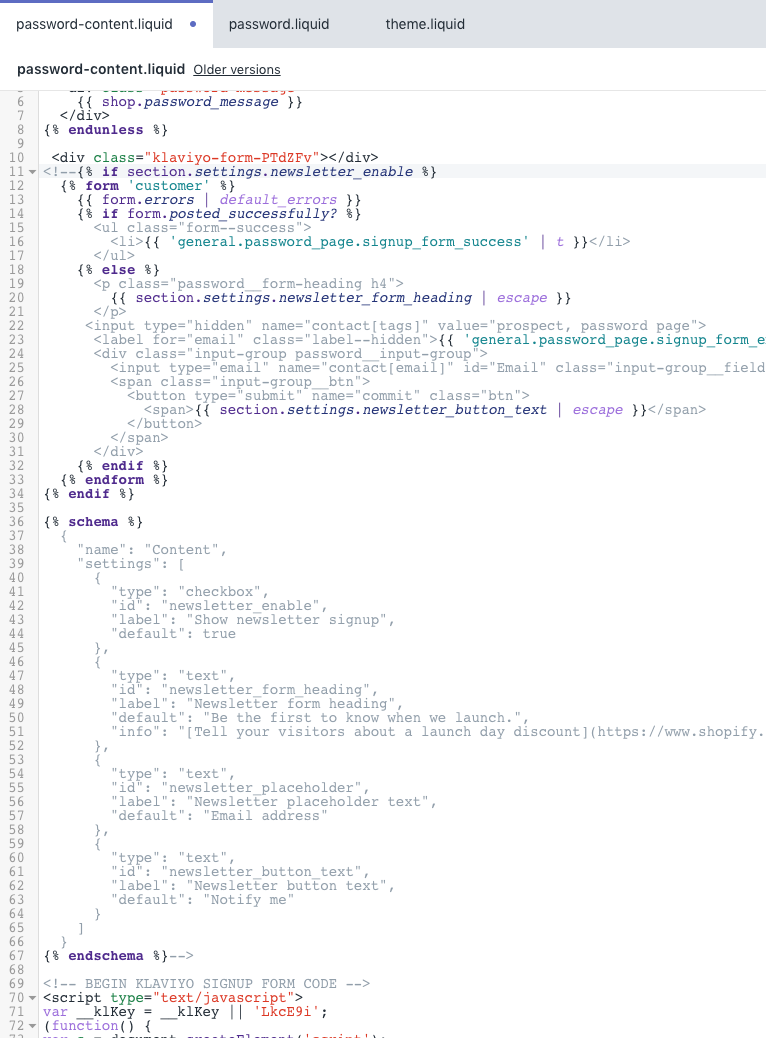 Klaviyo embed form shopify Klaviyo embed form shopify