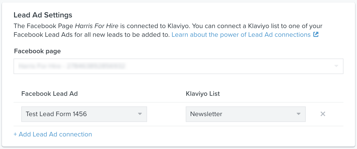 Why Is My Facebook Lead Ad Setting In Integrations Not Showing Up In The Drop Down Menu Community