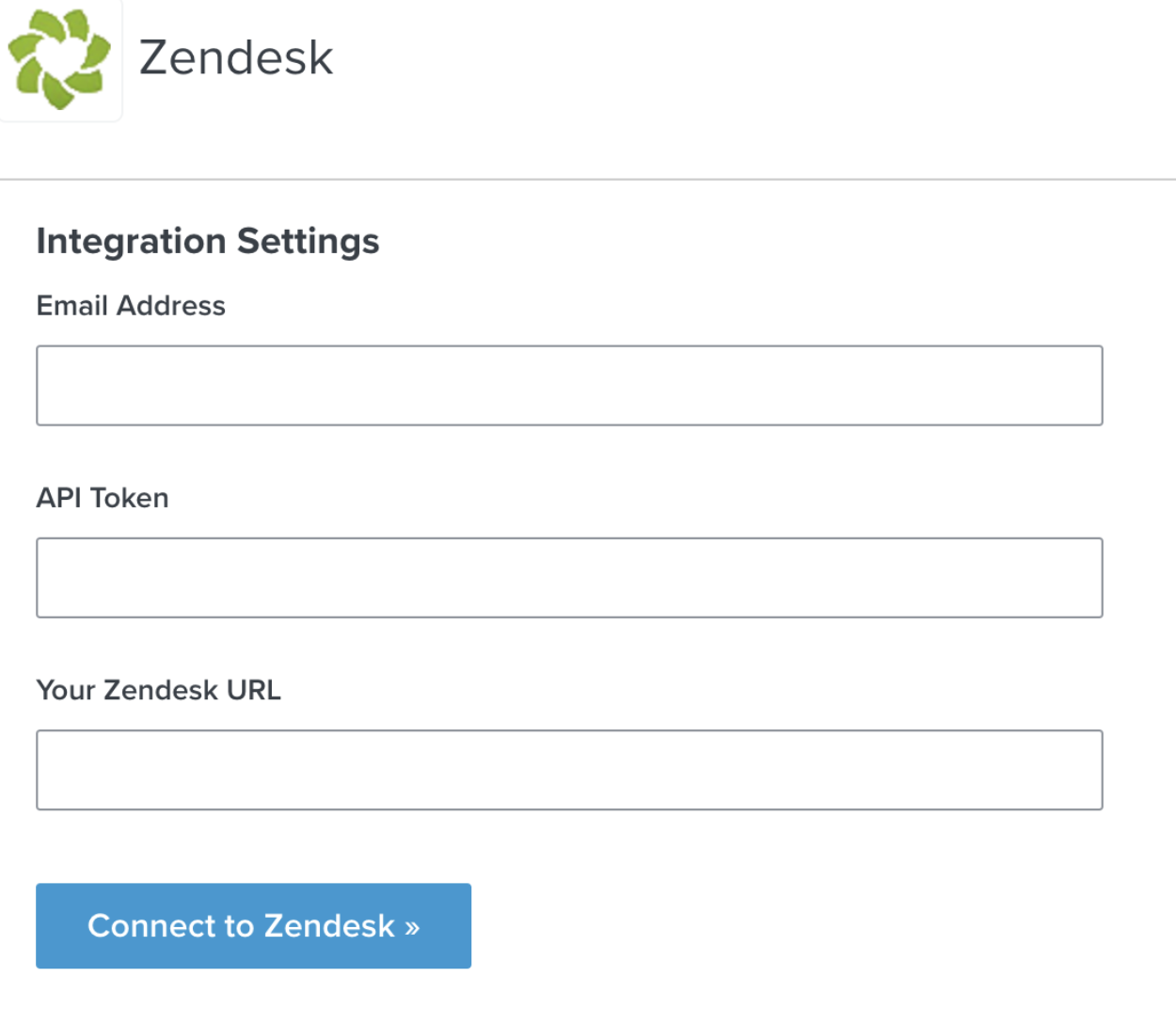 Enter info into Klaviyo to connect with Zendesk