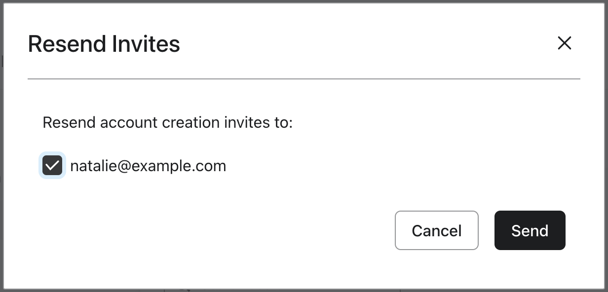 Een voorbeeld van een e-mail met een uitnodiging voor een nieuwe account met de knoppen Accepteren en Weigeren die een gebruiker te zien krijgt als zijn e-mailadres wordt toegevoegd aan een Klaviyo account.