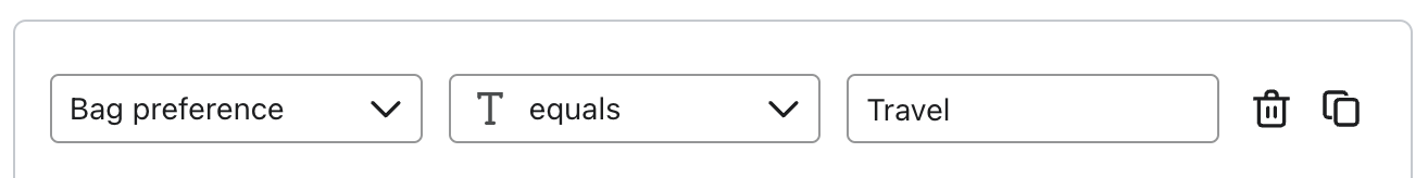 Een voorwaarde voor wie zijn tas gebruikt om te reizen