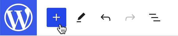 De + optie in de Wordpress visuele editor