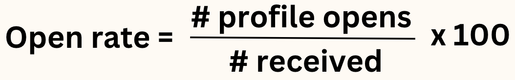 pushnotis öppningsfrekvens definition