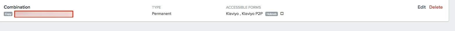 Kombinationsutsnitt med suddig API Token i Qgiv, kopia med grå bakgrund