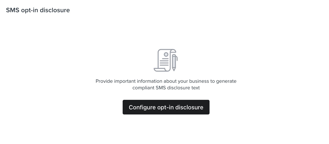 Språket på Kontonivå att använda vid insamling av sms prenumeranter