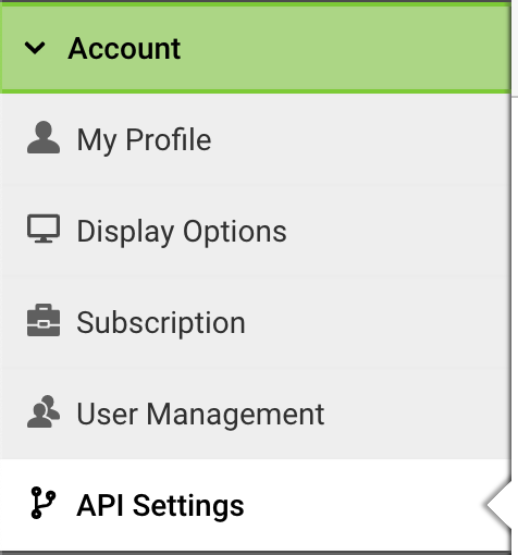 Find API settings in your ShipStation account