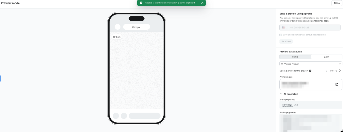 Añadir variable de evento